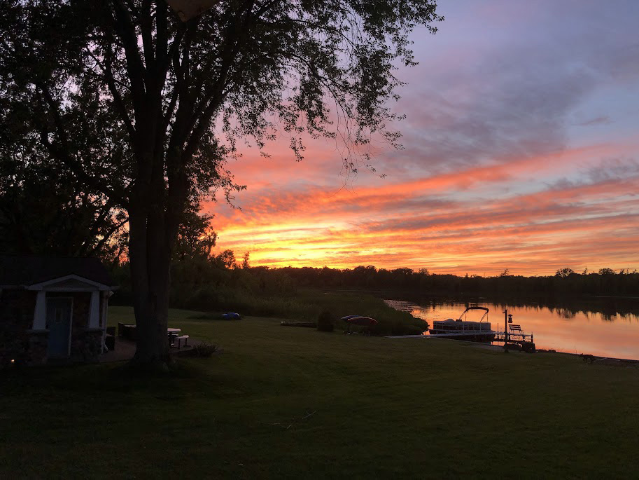 JBs Lake House Sunset